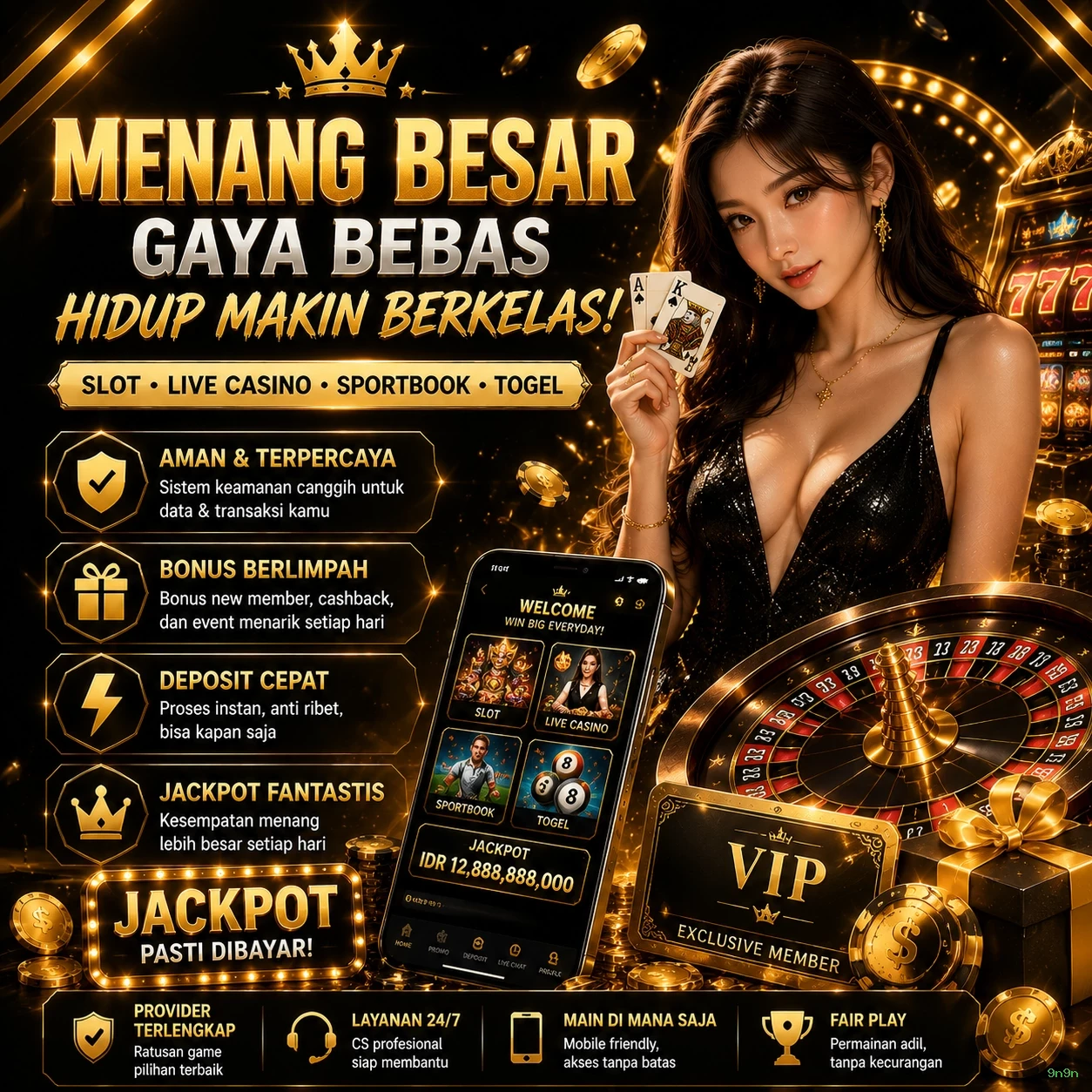Cara Mendaftar dan Verifikasi Akun di 9n9n